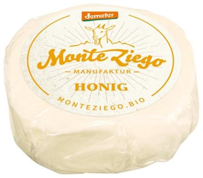 Produktfoto zu Ziegen Frischkäsetaler Honig, 60g