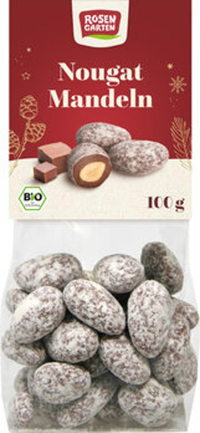 Produktfoto zu Nougat Mandeln, 100g