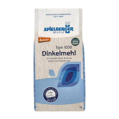 Produktfoto zu Spielberger Mühle Dinkelmehl 1kg Type 1050