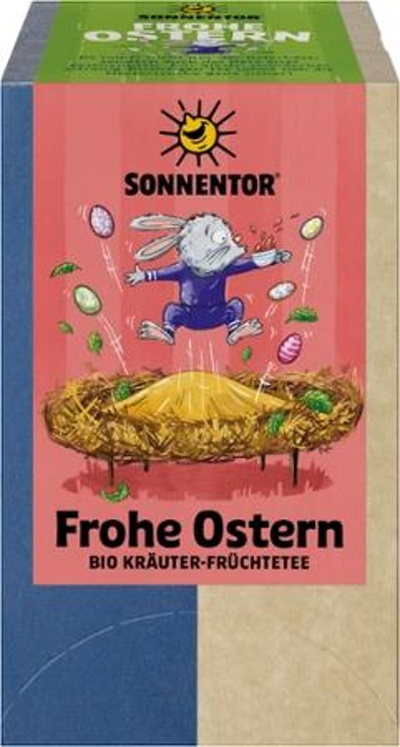 Produktfoto zu Kräuter-Früchtetee Frohe Ostern Beutel