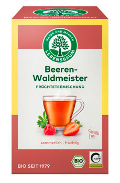 Produktfoto zu Früchtetee Beeren & Waldmeister