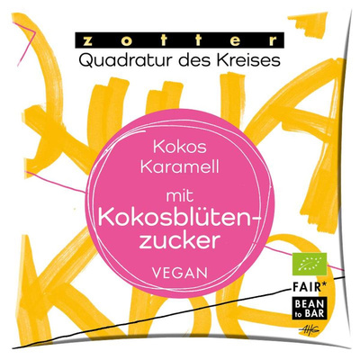 Produktfoto zu Schokolade Kokos Karamell