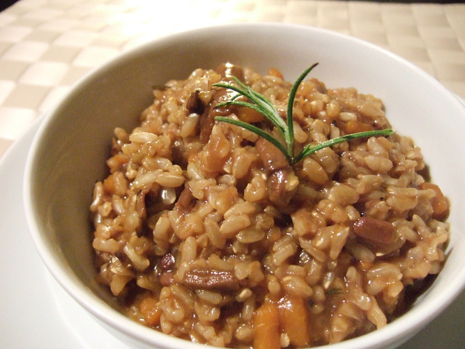 Pulled Chicken Risotto