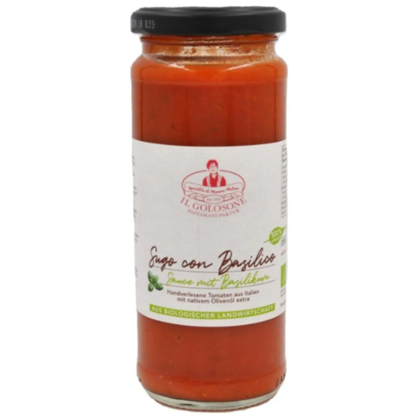 Produktfoto zu Tomatensugo Basilikum