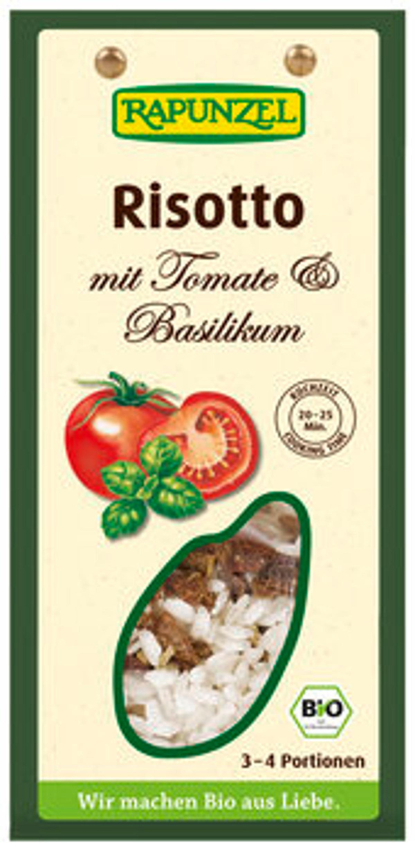 Produktfoto zu Risotto mit Tomate Basilikum