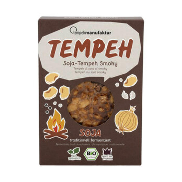 Produktfoto zu Tempeh Soja Smokey, 200g