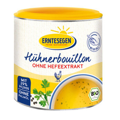 Produktfoto zu Hühnerbrühe hefefrei