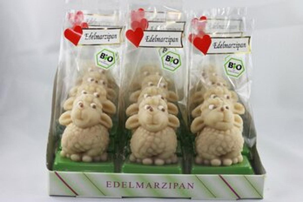 Produktfoto zu Marzipan Schaf