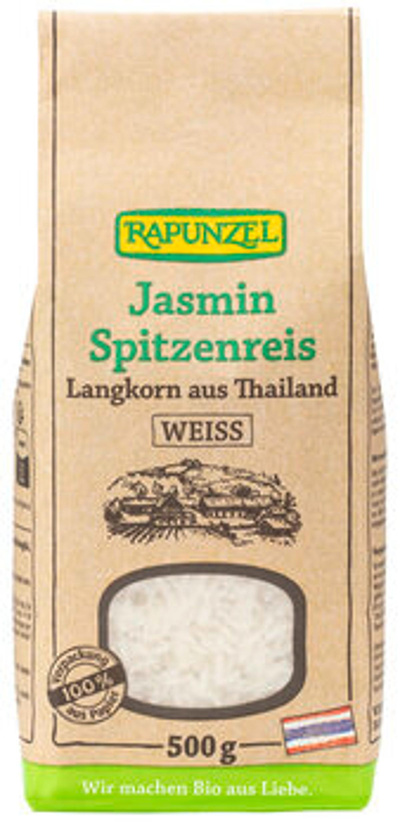 Produktfoto zu Spitzenreis Jasmin 500g