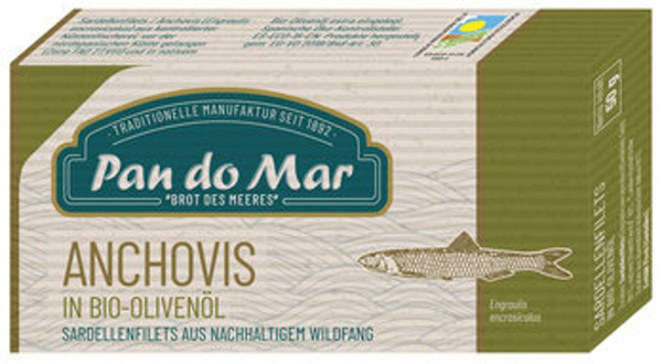 Produktfoto zu Sardellenfilet Anchovis in Olivenöl 50g