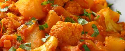 Blumenkohl-Kartoffel-Curry