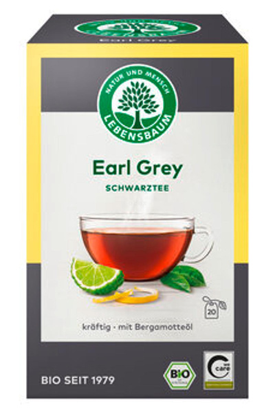 Produktfoto zu Lebensbaum Schwarztee Earl Grey