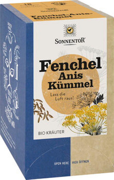 Produktfoto zu Fenchel Anis Kümmel Tee