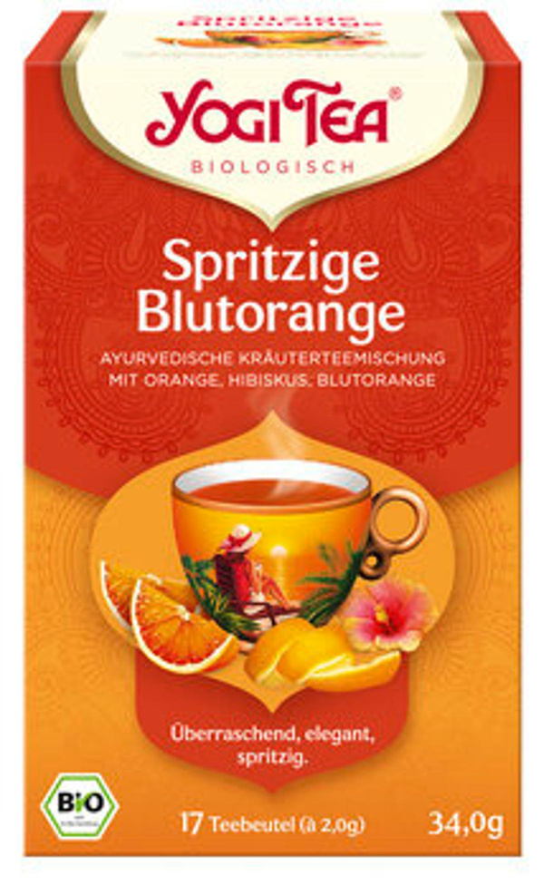 Produktfoto zu Yogi Tee Spritzige Blutorange