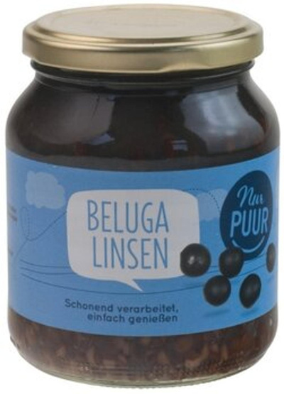 Produktfoto zu Beluga Linsen 360g