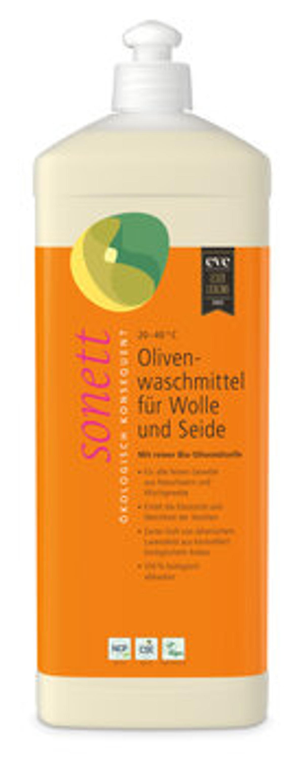 Produktfoto zu Olivenwaschmittel Wolle & Seide