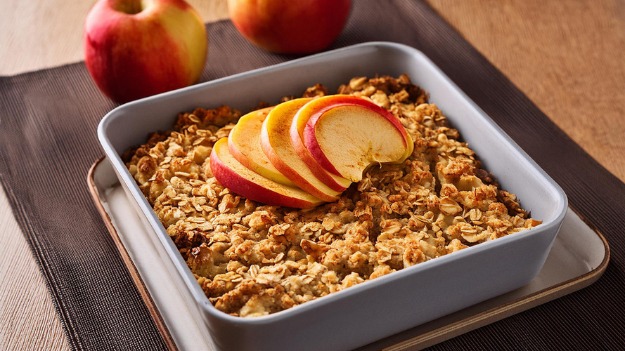 Rezeptbild für Baked Oats mit Apfel