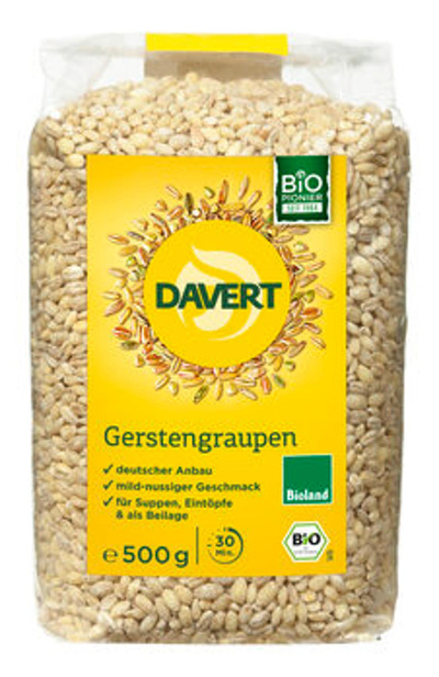 Produktfoto zu Gerstengraupen 500g