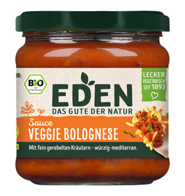 Produktfoto zu Tomatensauce Veggie Bolognese 375g