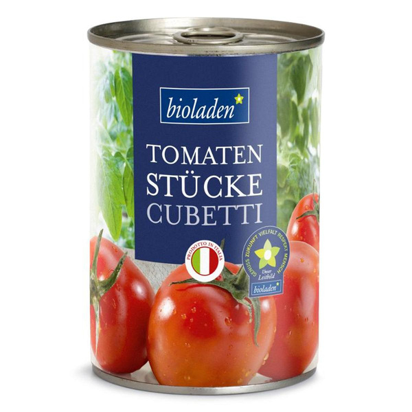 Produktfoto zu Tomatenstücke Cubetti 400g