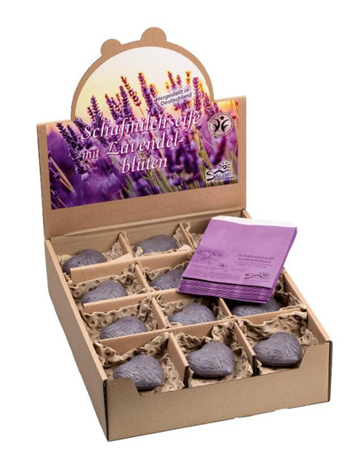 Produktfoto zu Schafmilchseife Lavendel