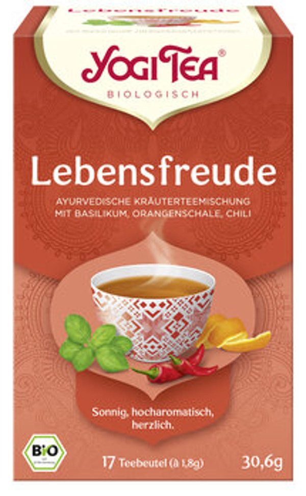 Produktfoto zu Yogi Tee Lebensfreude
