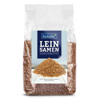 Produktfoto zu Leinsamen geschrotet 400g