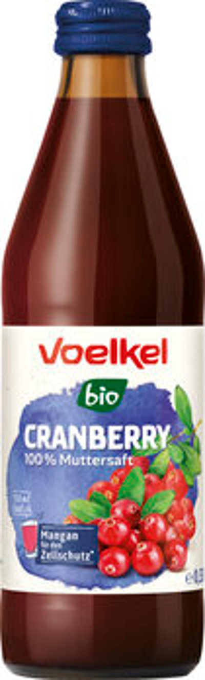 Produktfoto zu Cranberrysaft 0,33l