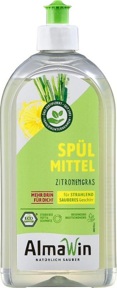 Produktfoto zu Spülmittel Zitronengras 500ml