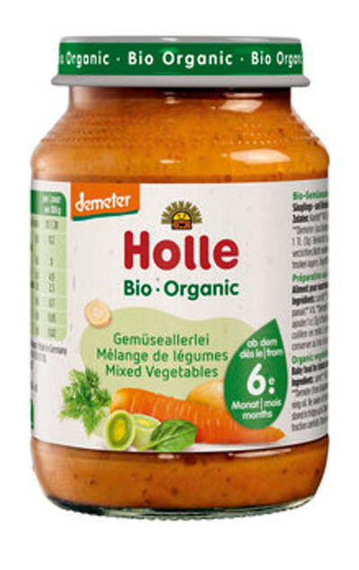 Produktfoto zu Babybrei Gemüseallerlei 190g