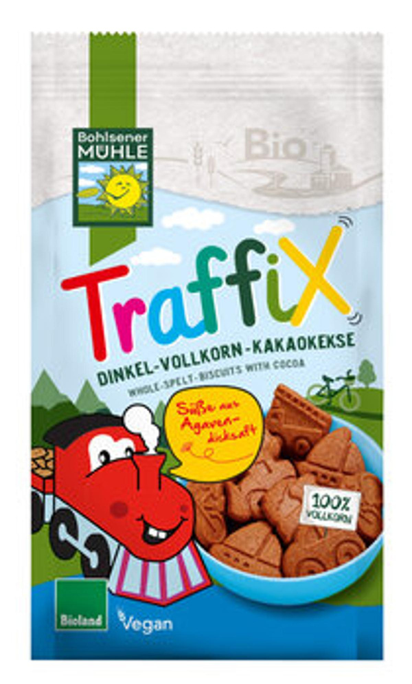Produktfoto zu Dinkel-Vollkorn-Kakaokekse