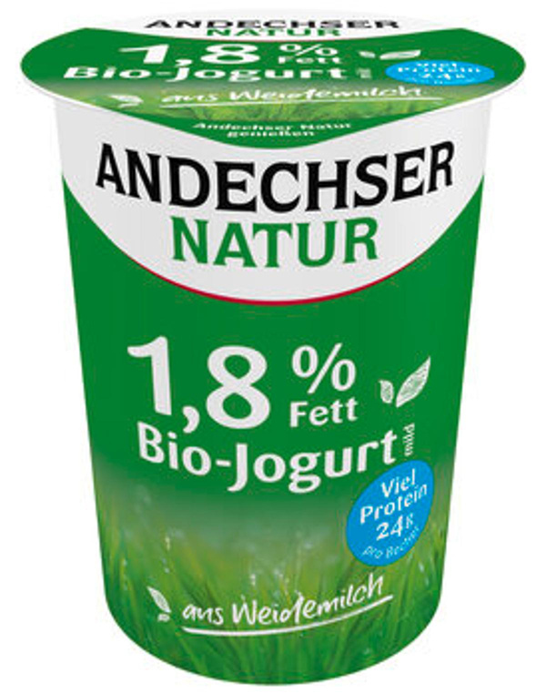 Produktfoto zu Joghurt natur 1,8%, 500g