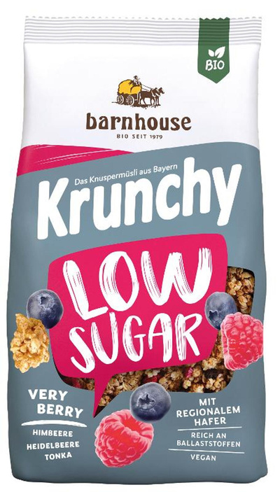 Produktfoto zu Krunchy Low Sugar Beeren 375g