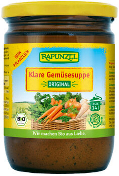 Produktfoto zu Gemüsesupper klar 250g