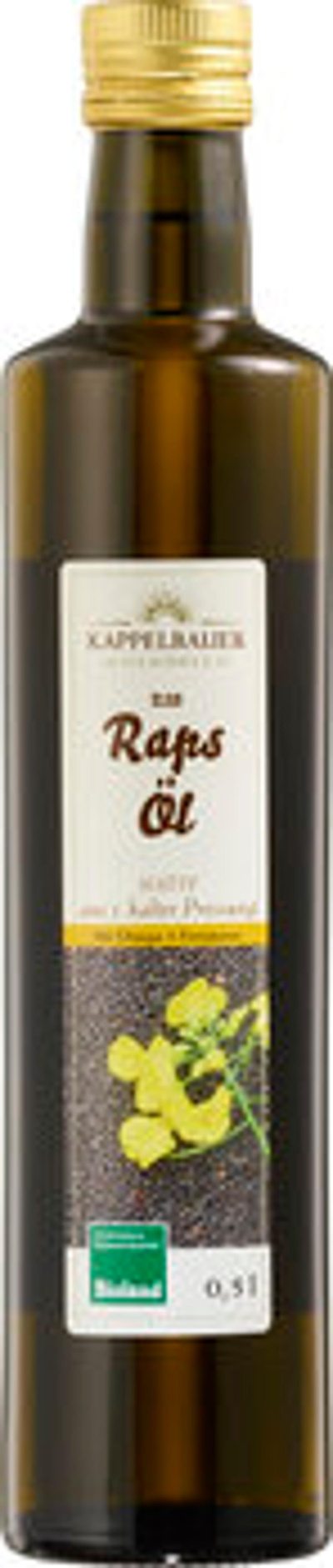 Produktfoto zu Rapsöl 0,5l