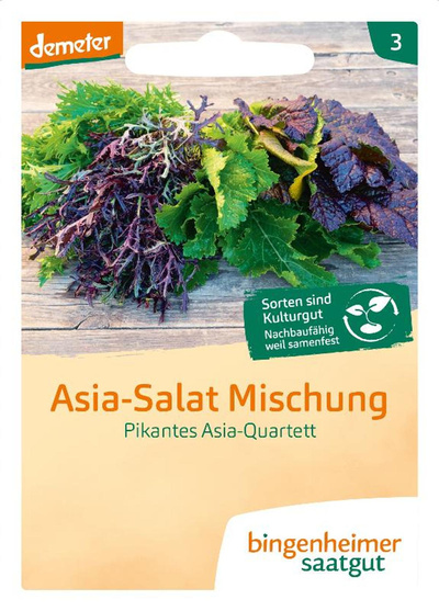 Produktfoto zu Saatgut Asia-Salat Mischung