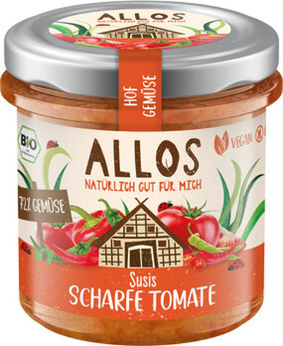 Produktfoto zu Brotaufstrich Scharfe Tomate