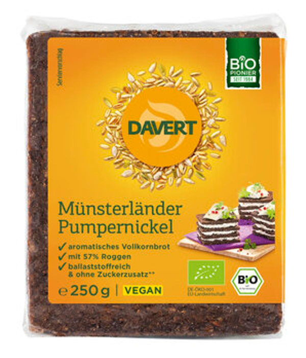 Produktfoto zu Pumpernickel 250g