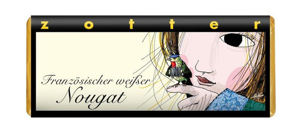 Produktfoto zu Schokolade französischer weißer Nougat