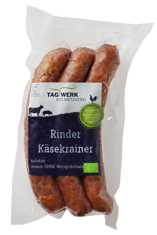 Produktfoto zu Rinder-Käsekrainer  3 Stück