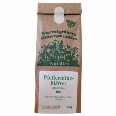 Produktfoto zu Kräutertee Pfefferminze lose
