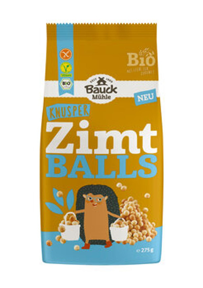 Produktfoto zu Knusperballs Zimt 275g