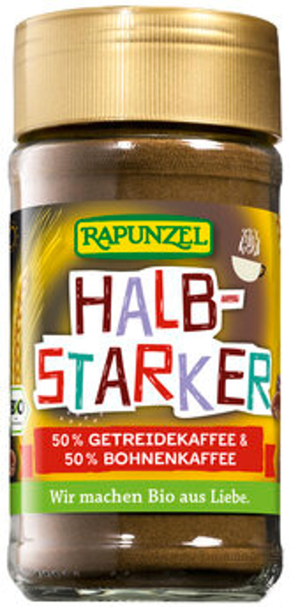 Produktfoto zu Kaffee "Halbstarker",  instant 100g