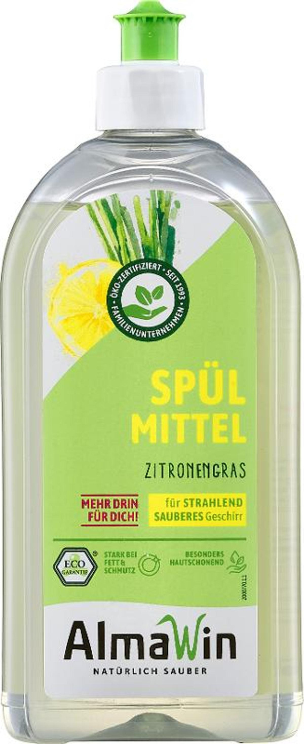 Produktfoto zu Spülmittel Zitronengras 500ml