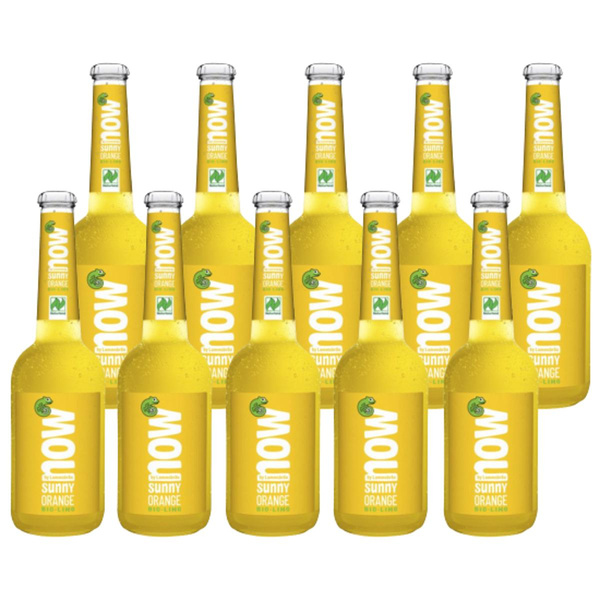 Produktfoto zu now Sunny Orange 10x0,33l