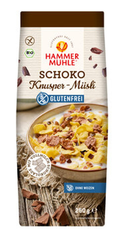 Produktfoto zu Knuspermüsli Schoko glutenfrei 300g