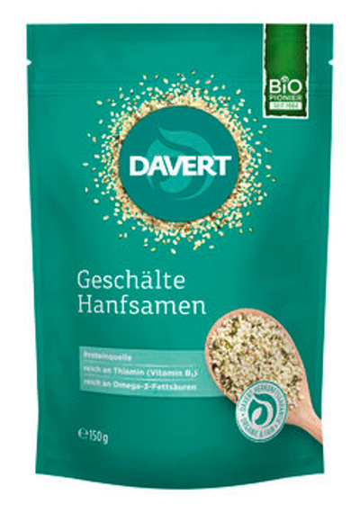 Produktfoto zu Hanfsamen geschält
