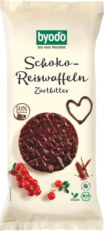 Produktfoto zu Reiswaffeln Zartbitter