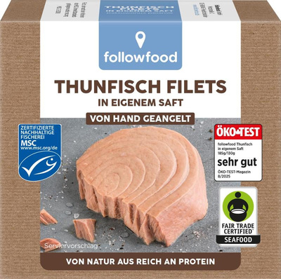 Produktfoto zu Thunfischfilets 185g