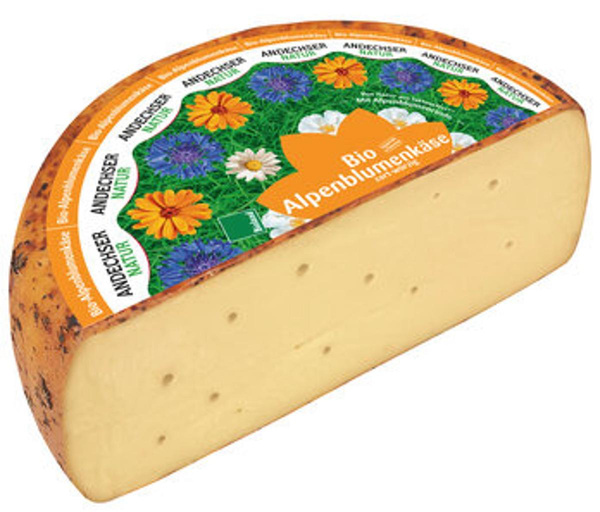 Produktfoto zu Alpenblumenkäse
